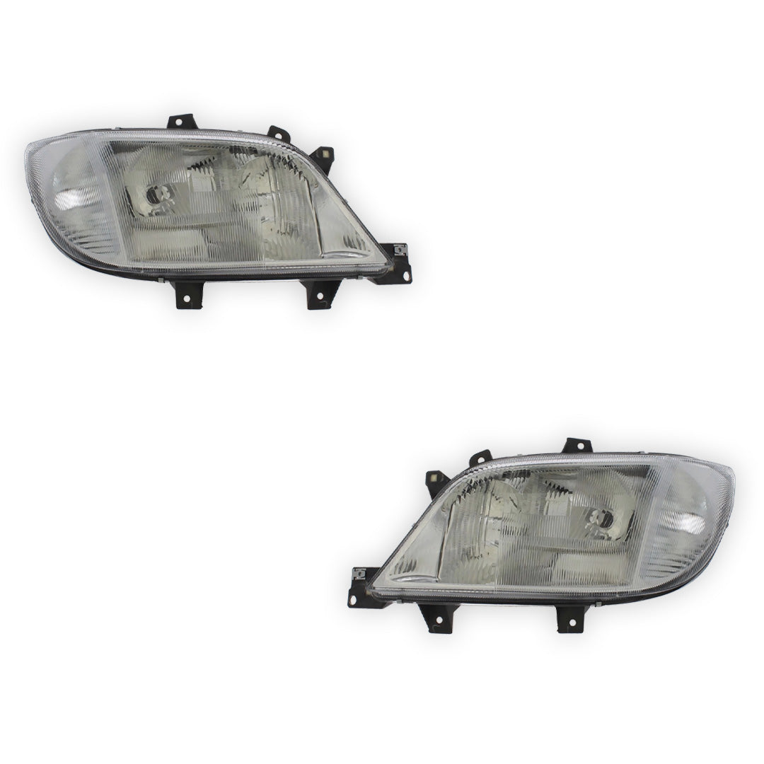 Mercedes Benz Sprinter Headlights 2000 - 2003 OEM-Style Aftermarket Left & Right