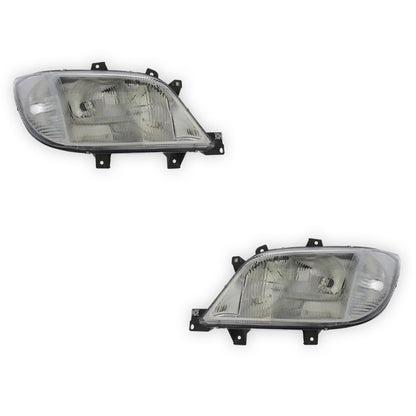 Mercedes Benz Sprinter Headlights 2000 - 2003 OEM-Style Aftermarket Left & Right