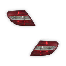 Mercedes Benz C Class W204 Tail Lights 2007 - 2011 OEM-Style Aftermarket Left & Right