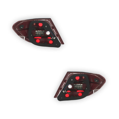 Mercedes Benz C Class W204 Tail Lights 2007 - 2011 OEM-Style Aftermarket Left & Right