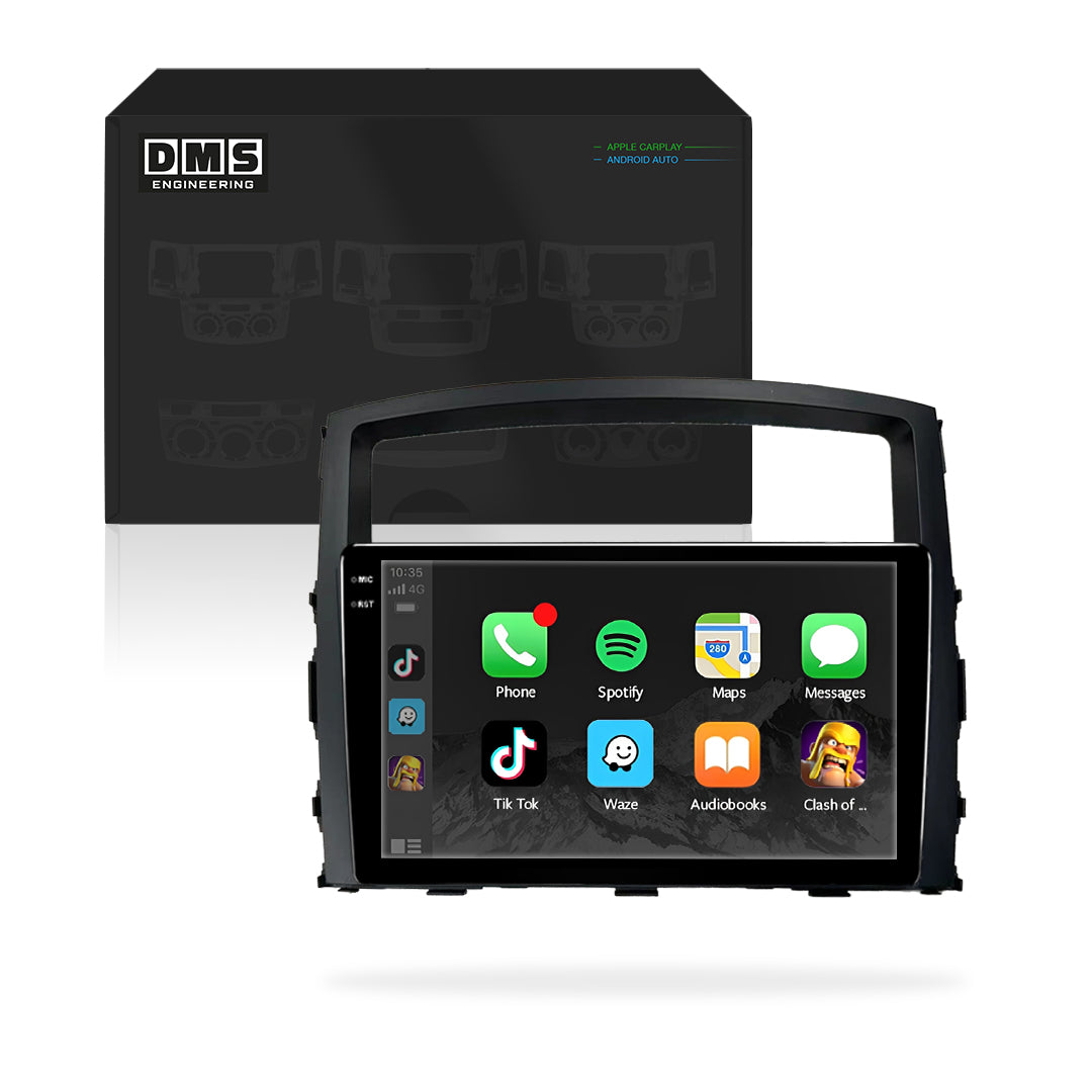 Mitsubishi Pajero NS / NT / NW / NX (2007 - 2019) 9" Wireless Android 13 Head Unit for Apple CarPlay / Android Auto
