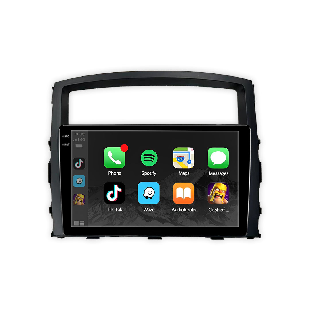 Mitsubishi Pajero NS / NT / NW / NX (2007 - 2019) 9" Wireless Android 13 Head Unit for Apple CarPlay / Android Auto