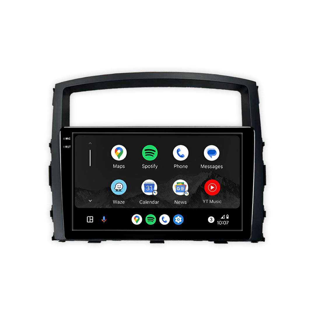 Mitsubishi Pajero NS / NT / NW / NX (2007 - 2019) 9" Wireless Android 13 Head Unit for Apple CarPlay / Android Auto