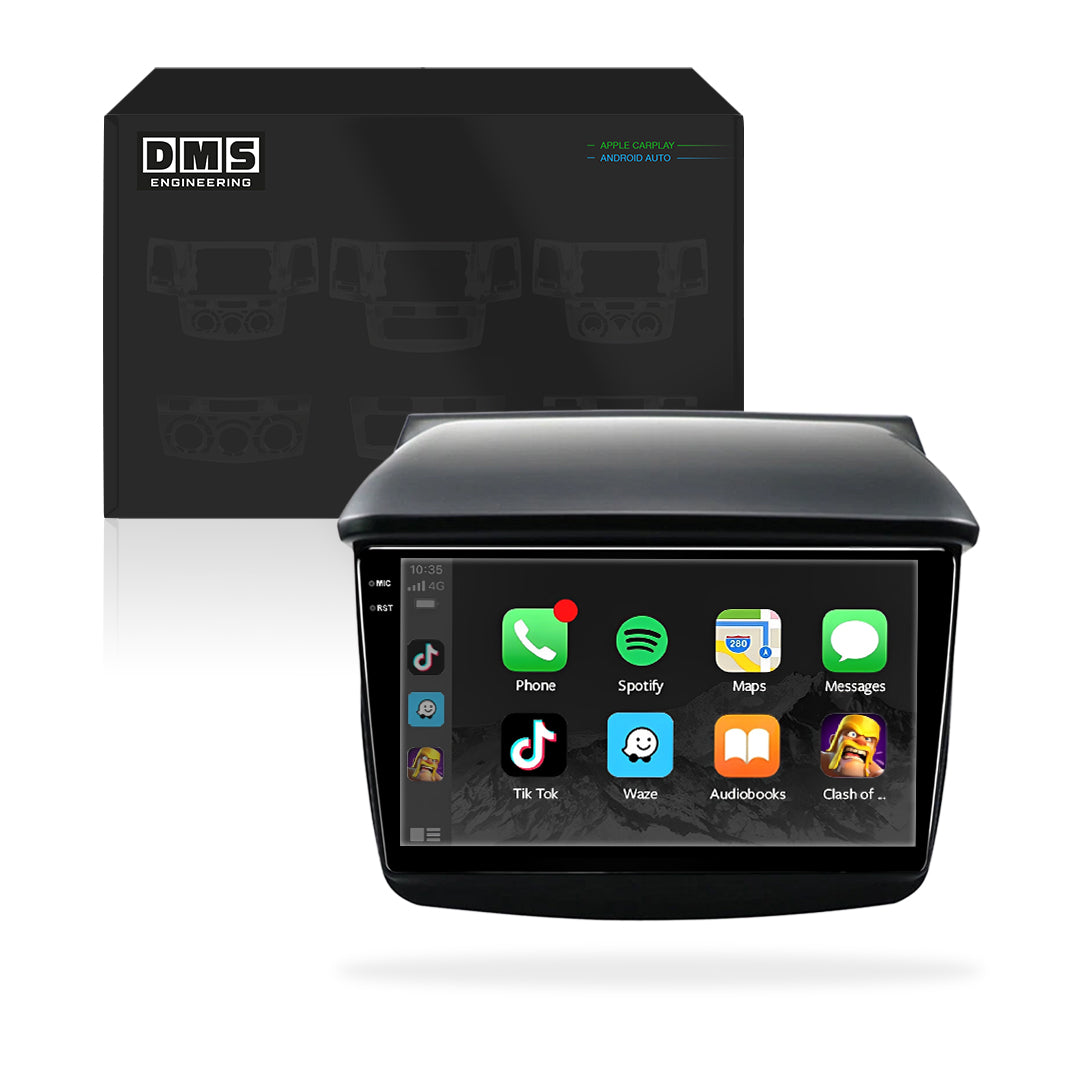 Mitsubishi Triton ML / MN (2007 - 2014) 9" Wireless Android 13 Touchscreen Stereo for Apple CarPlay / Android Auto