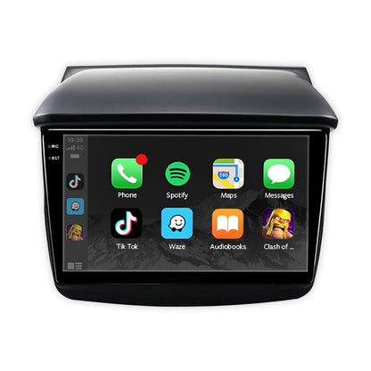 Mitsubishi Triton ML / MN (2007 - 2014) 9" Wireless Android 13 Touchscreen Stereo for Apple CarPlay / Android Auto
