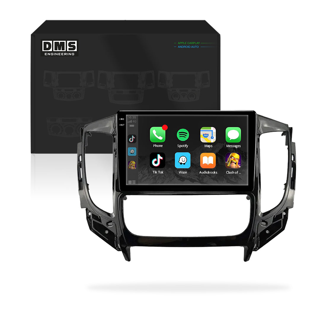 Mitsubishi Triton MQ / MR (2016 - 2022) 9" Wireless Android 13 Head Unit for Apple CarPlay / Android Auto