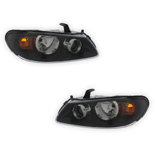 Nissan Almera N16 Black Headlights 2003 - 2006 OEM-Style Aftermarket Left & Right