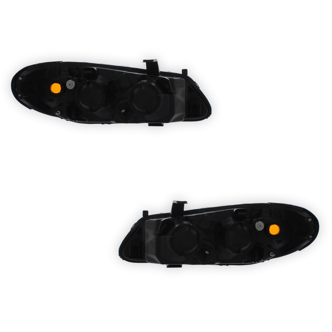 Nissan Almera N16 Black Headlights 2003 - 2006 OEM-Style Aftermarket Left & Right