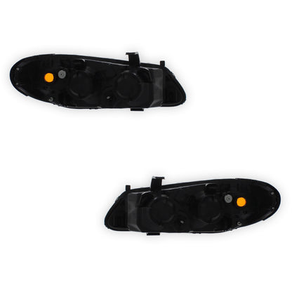 Nissan Almera N16 Black Headlights 2003 - 2006 OEM-Style Aftermarket Left & Right