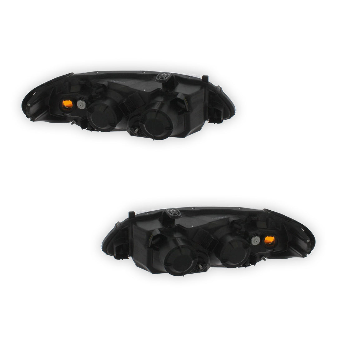 Nissan Almera N16 Grey Headlights 2003 - 2006 OEM-Style Aftermarket Left & Right