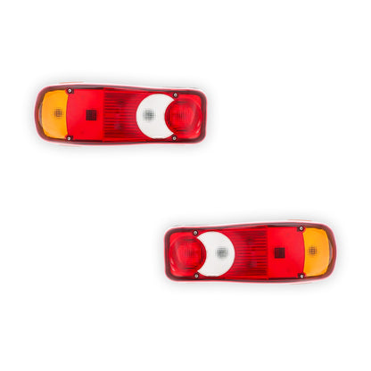 Nissan Interstar Mk2 Chassis Cab Rear Halogen Tail Lights 2022 - 2025 OEM-Style Aftermarket Left & Right