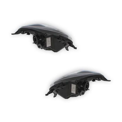 Nissan Micra K12 Chrome Headlights 2008 - 2011 OEM-Style Aftermarket Left & Right