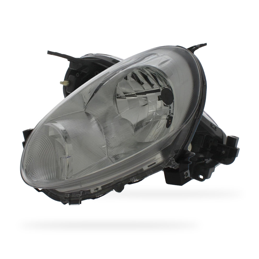 Nissan Micra K13 Chrome Headlights 2010 - 2013 OEM-Style Aftermarket Left & Right