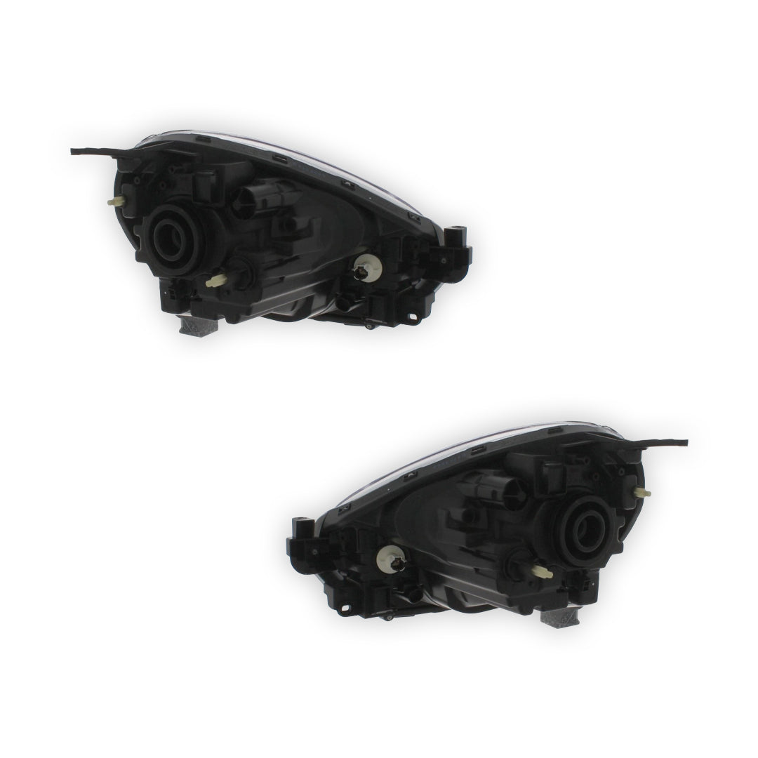 Nissan Micra K13 Chrome Headlights 2010 - 2013 OEM-Style Aftermarket Left & Right