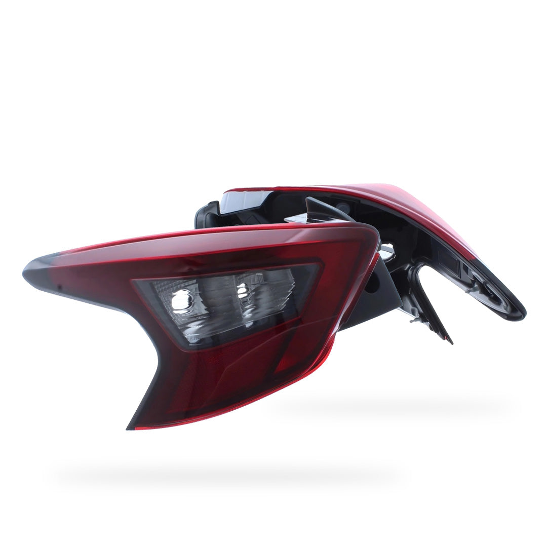 Nissan Micra K14 Hatchback Rear Halogen Tail Lights 2017 - 2024 OEM-Style Aftermarket Left & Right