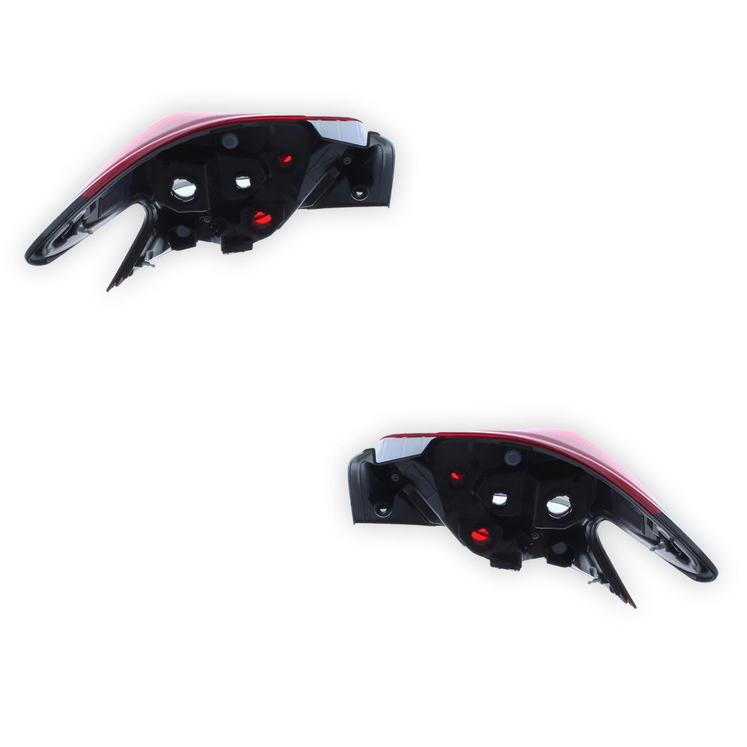 Nissan Micra K14 Hatchback Rear Halogen Tail Lights 2017 - 2024 OEM-Style Aftermarket Left & Right