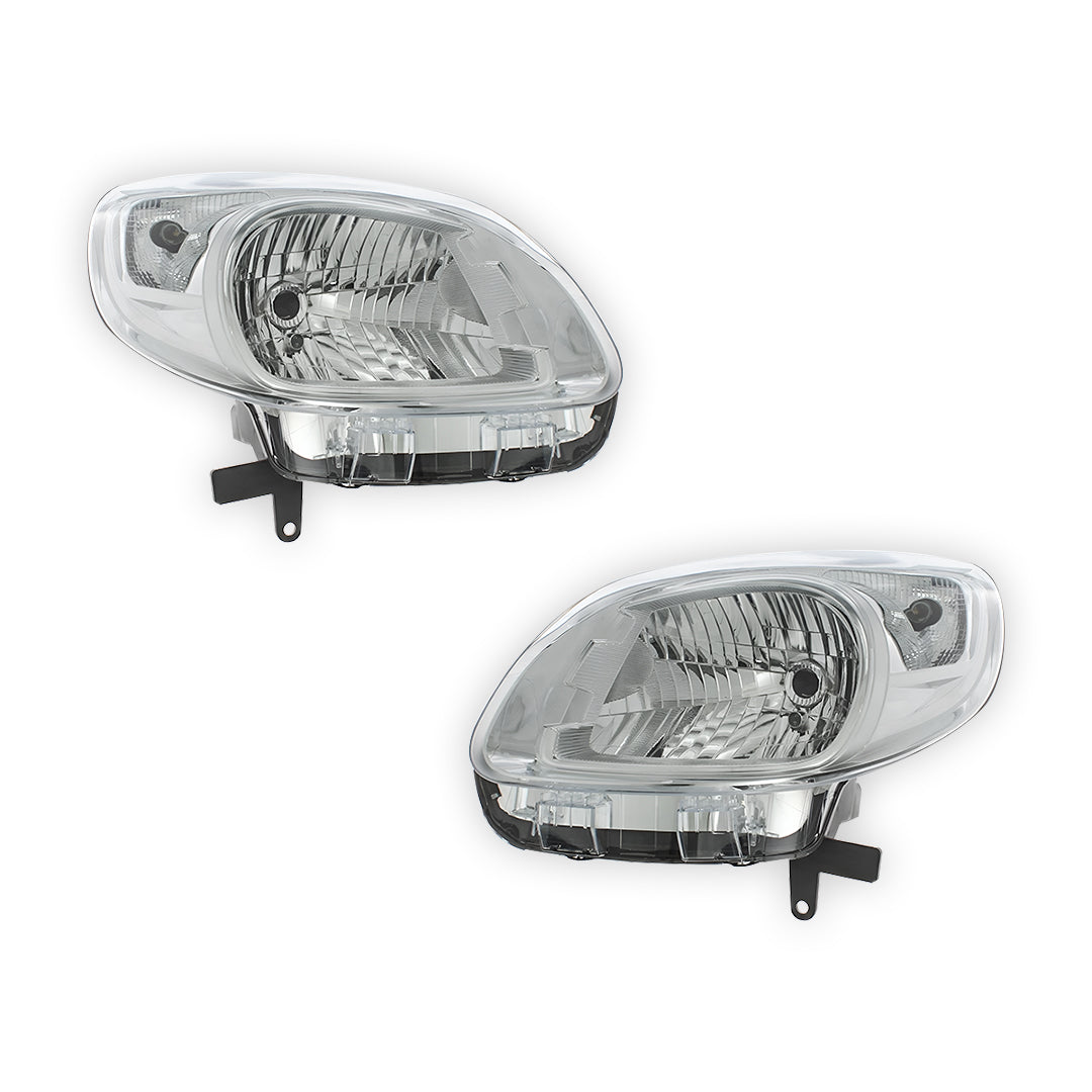 Nissan NV250 X61 Chrome Headlights 2019 - 2022 OEM-Style Aftermarket Left & Right