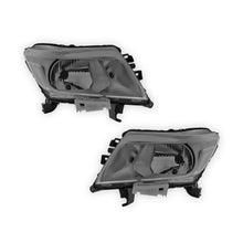 Nissan Navara D23 Chrome Headlights 2016 - 2022 OEM-Style Aftermarket Left & Right
