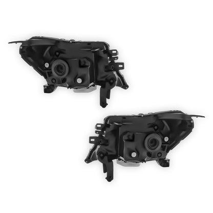 Nissan Navara D23 Chrome Headlights 2016 - 2022 OEM-Style Aftermarket Left & Right