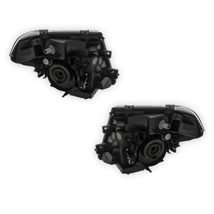 Nissan Navara D40 Chrome Headlights 2005 - 2010 OEM-Style Aftermarket Left & Right