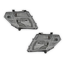 Nissan Navara D40 Chrome Headlights 2010 - 2016 OEM-Style Aftermarket Left & Right