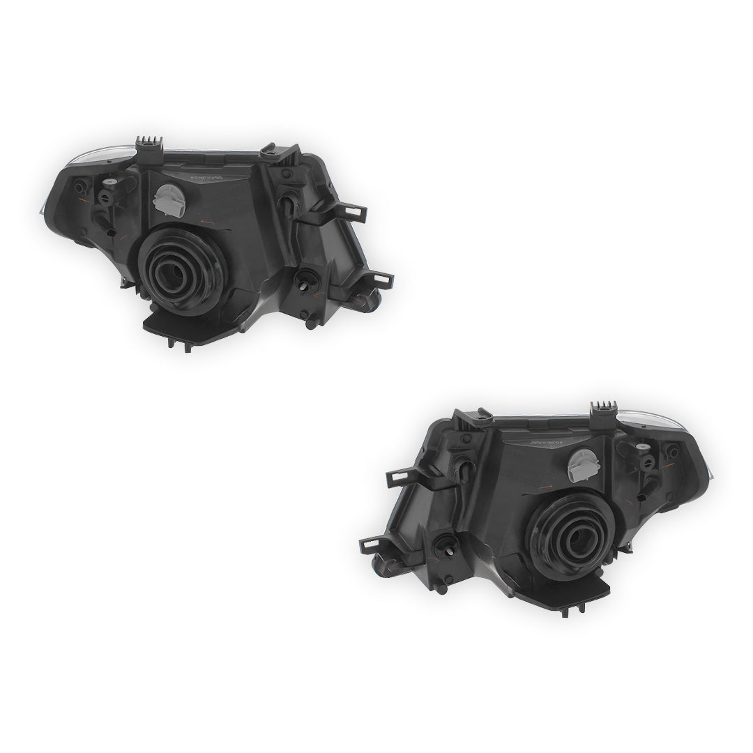Nissan Navara D40 Chrome Headlights 2010 - 2016 OEM-Style Aftermarket Left & Right