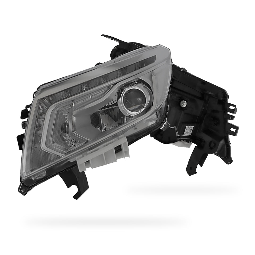 Nissan Navara NP300 D23 Chrome Headlights 2015 - 2017 OEM-Style Aftermarket Left & Right