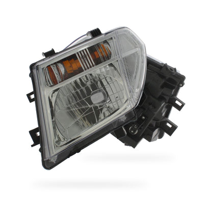 Nissan Pathfinder Chrome Headlights 2005 - 2010 OEM-Style Aftermarket Left & Right