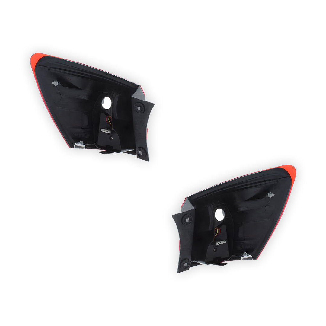 Nissan Qashqai J10 SUV Rear Halogen Outer Tail Lights 2010 - 2014 OEM-Style Aftermarket Left & Right