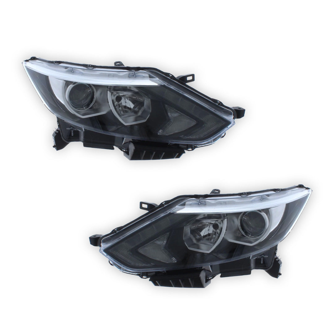 Nissan Qashqai J11 Headlights 2013 - 2017 OEM-Style Aftermarket Left & Right