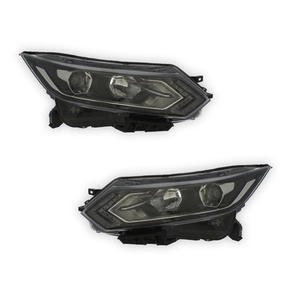 Nissan Qashqai J11 Headlights 2017 - 2022 OEM-Style Aftermarket Left & Right