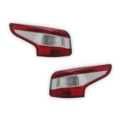 Nissan Qashqai J11 SUV Rear Halogen Tail Lights 2014 - 2017 OEM-Style Aftermarket Left & Right