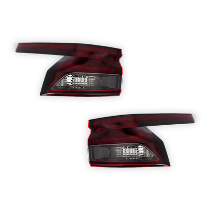Nissan Qashqai J12 SUV Rear LED Tail Lights 2021 - 2025 OEM-Style Aftermarket Left & Right