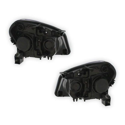 Nissan Qashqai +2 J10 Chrome Headlights 2007 - 2010 OEM-Style Aftermarket Left & Right