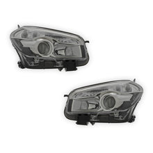 Nissan Qashqai +2 J10 Chrome Headlights 2010 - 2014 OEM-Style Aftermarket Left & Right