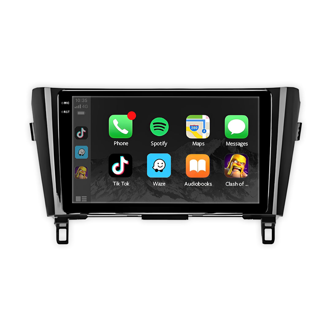 Nissan Qashqai J11 (2014 - 2019) 10.1" Wireless Android 13 Head Unit for Apple CarPlay / Android Auto