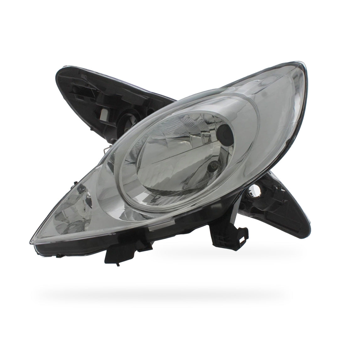Peugeot 107 Chrome Headlights 2005 - 2012 OEM-Style Aftermarket Left & Right