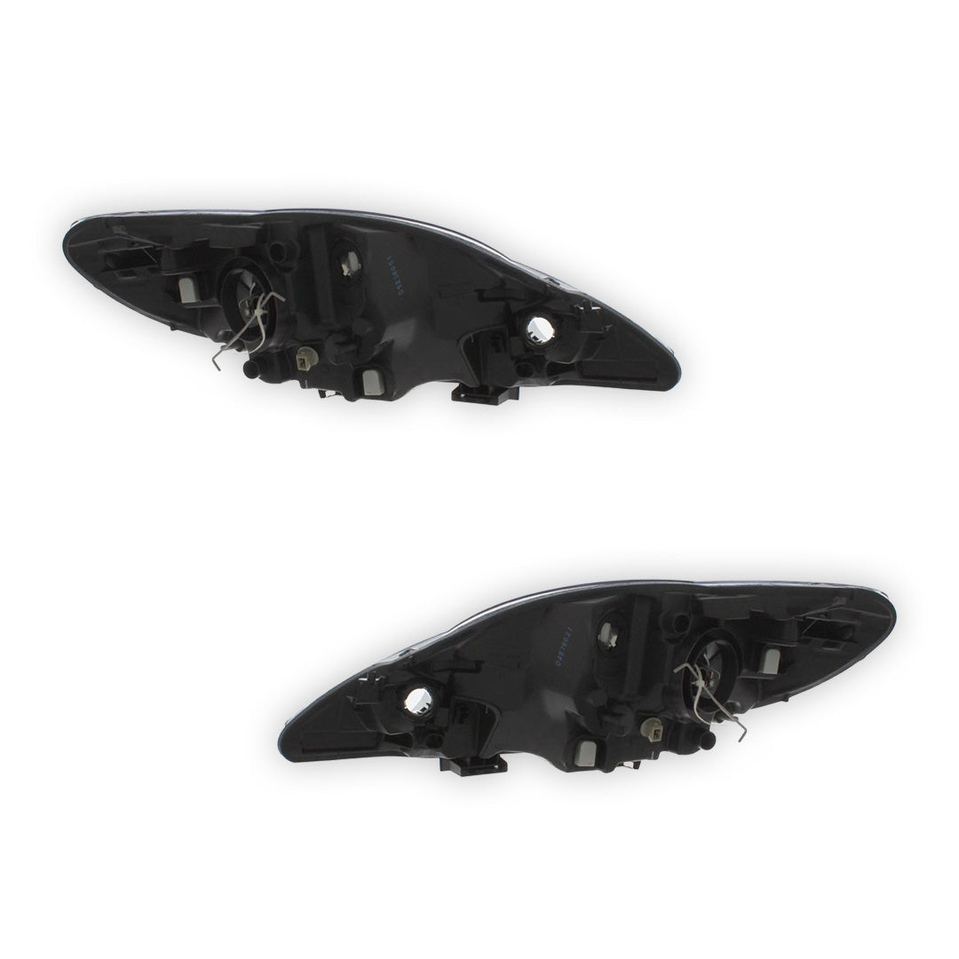 Peugeot 107 Chrome Headlights 2005 - 2012 OEM-Style Aftermarket Left & Right