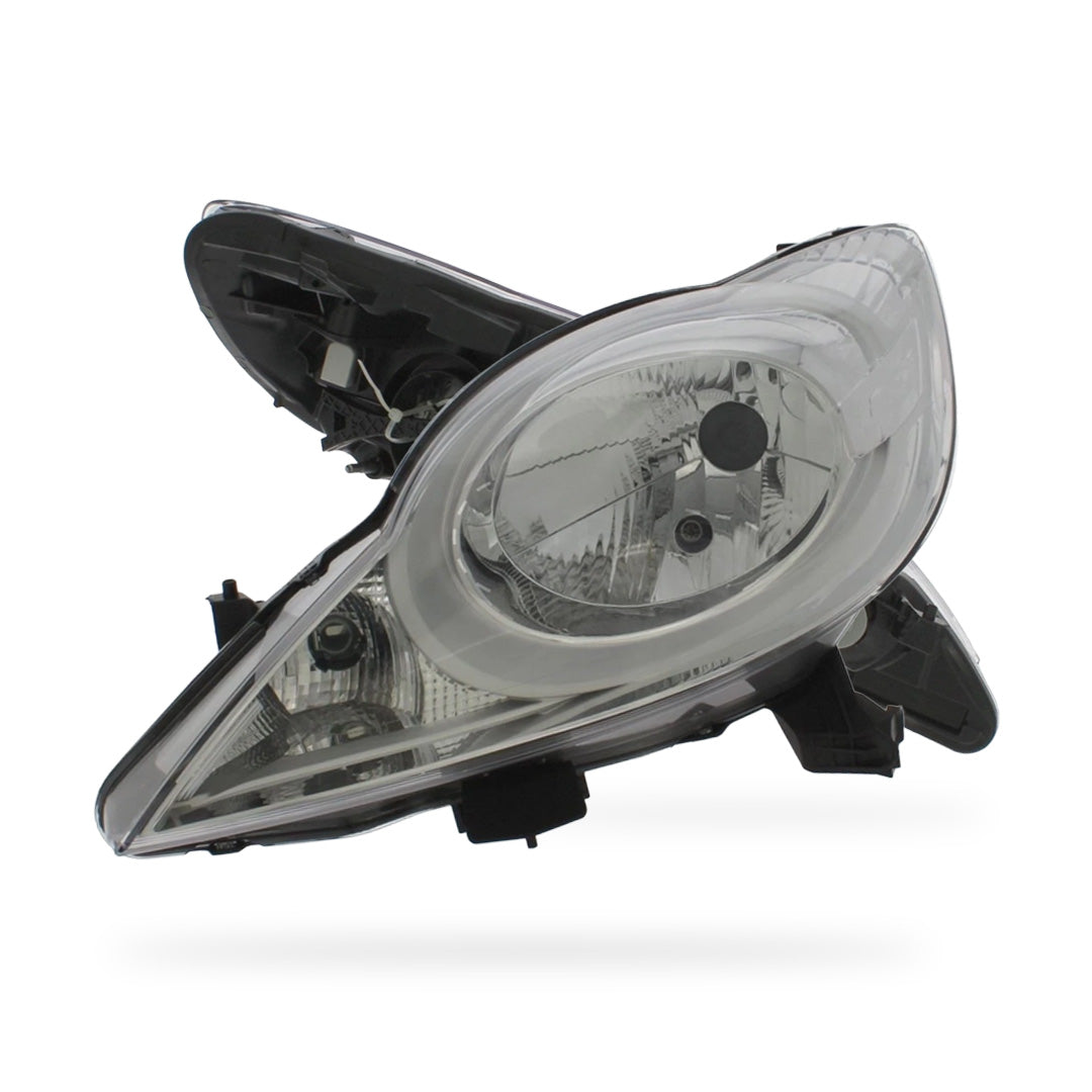 Peugeot 107 Chrome Headlights 2012 - 2015 OEM-Style Aftermarket Left & Right