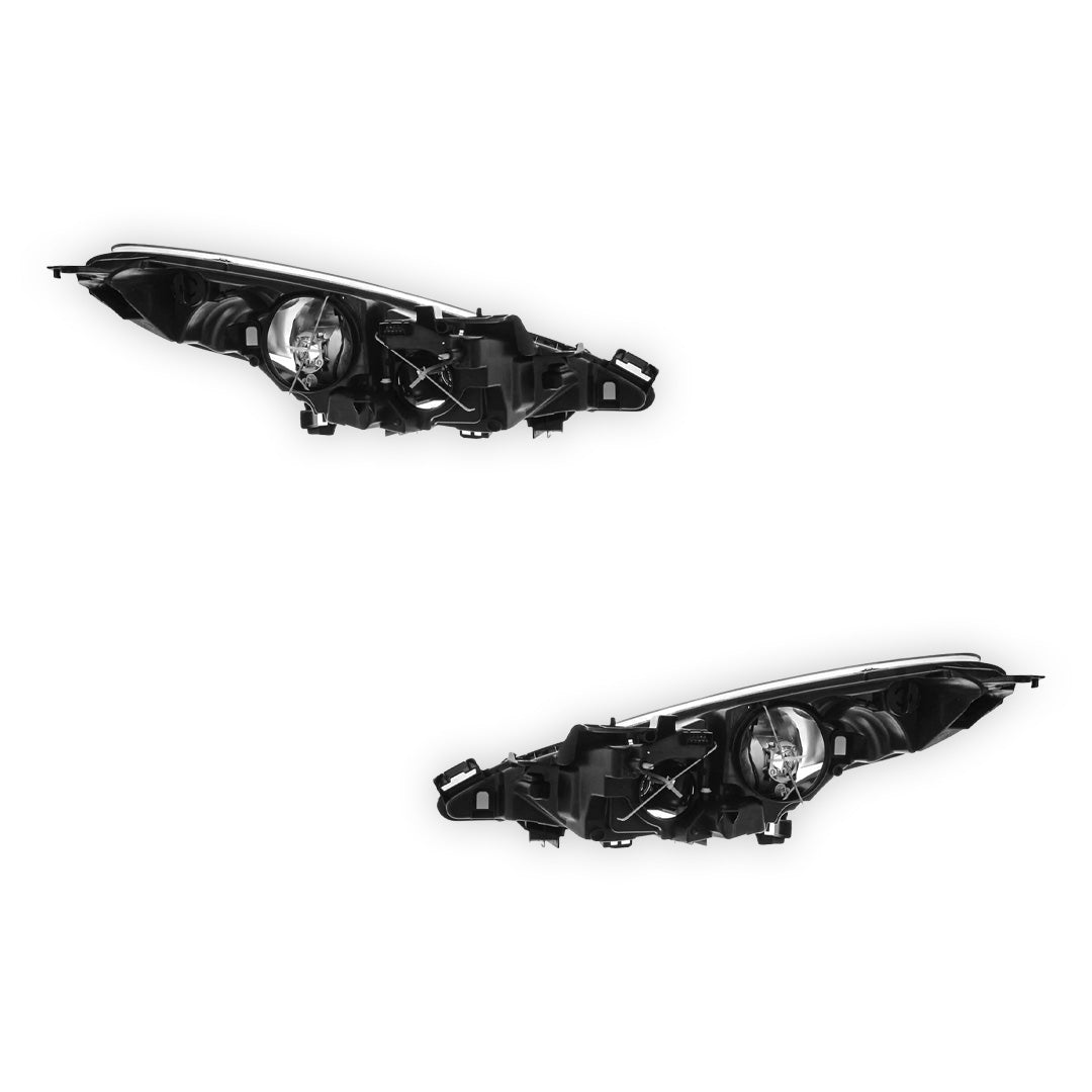 Peugeot 207 Non Projector Headlights 2006 - 2015 OEM-Style Aftermarket Left & Right