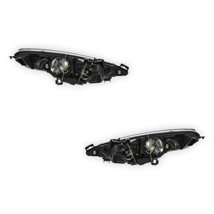 Peugeot 207 Projector Headlights 2006 - 2015 OEM-Style Aftermarket Left & Right