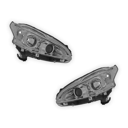 Peugeot 208 Headlights 2012 - 2015 OEM-Style Aftermarket Left & Right