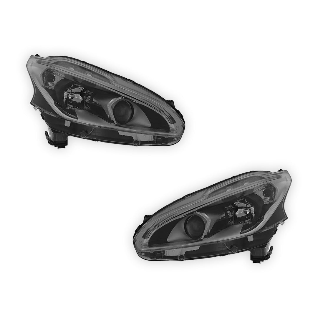 Peugeot 208 Headlights 2015 - 2019 OEM-Style Aftermarket Left & Right