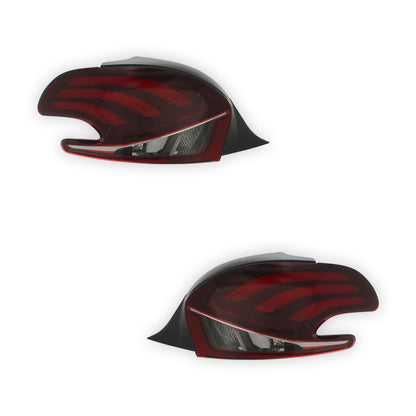 Peugeot 208 Tail Lights 2015 - 2019 OEM-Style Aftermarket Left & Right