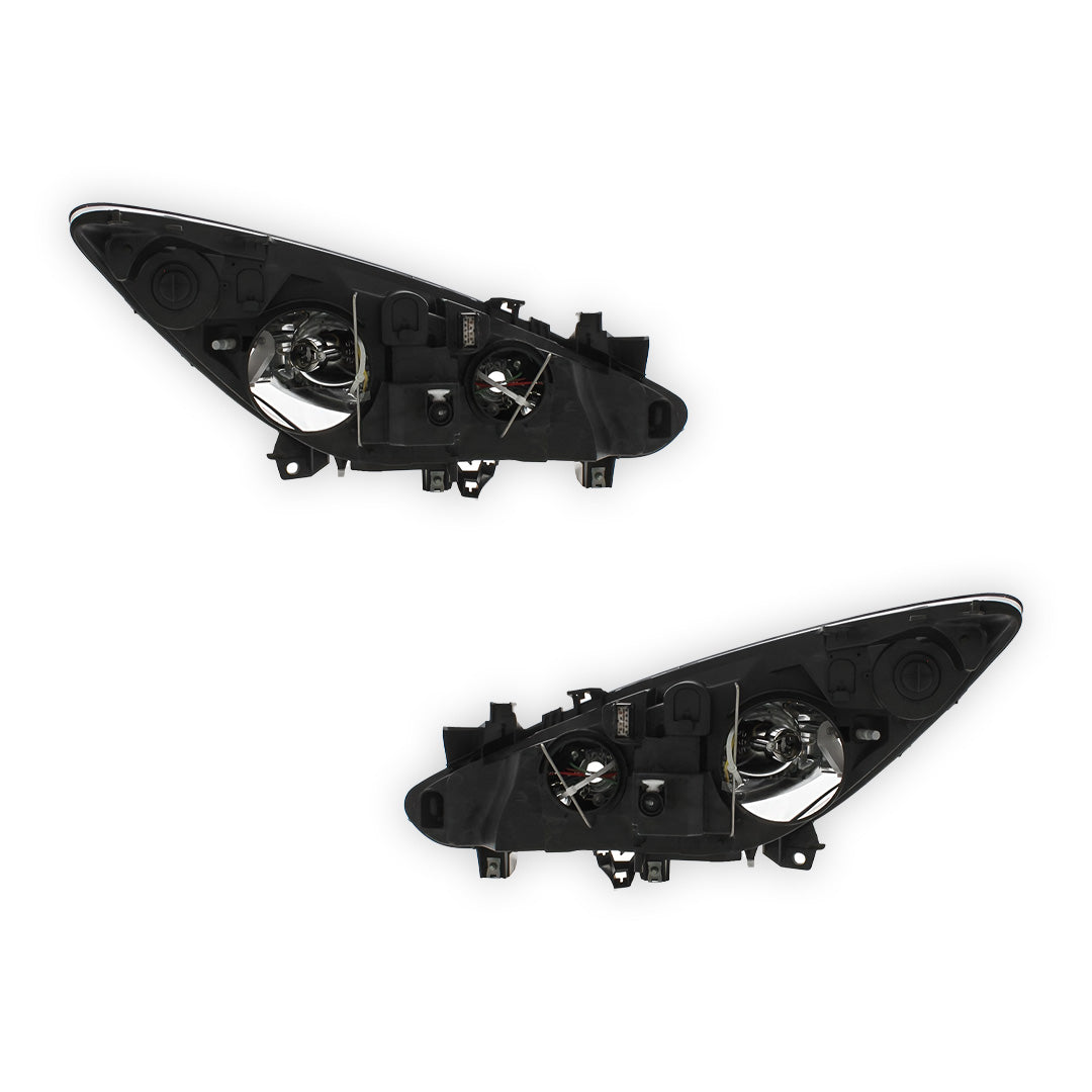 Peugeot 307 Headlights 2005 - 2009 OEM-Style Aftermarket Left & Right