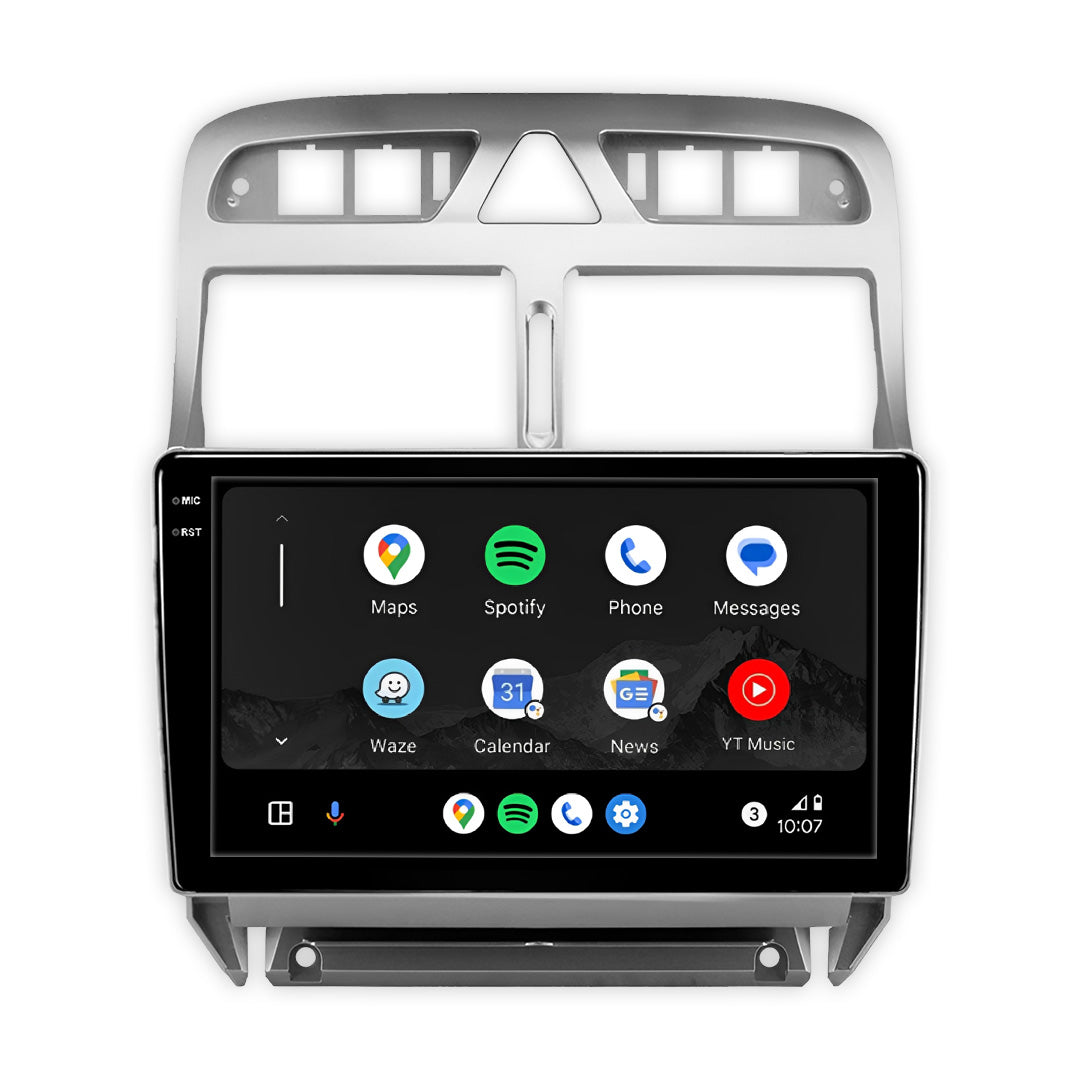 Peugeot 307 T5 / T6 (2002 - 2013) 9" Wireless Android 13 Head Unit for Apple CarPlay / Android Auto