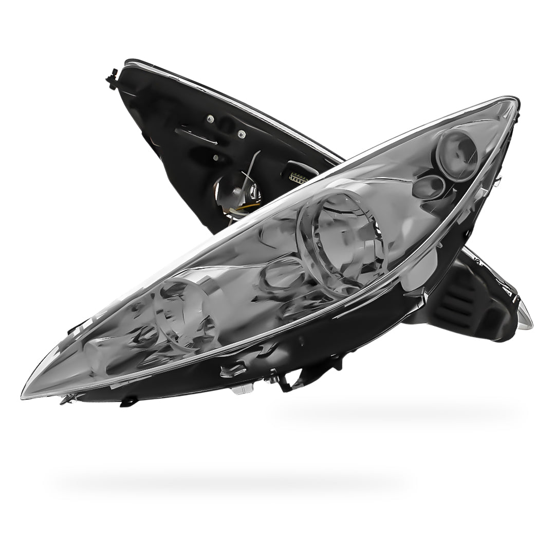 Peugeot 308 T3 Chrome Headlights 2007 - 2011 OEM-Style Aftermarket Left & Right