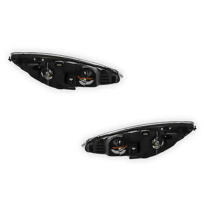Peugeot 308 T3 Chrome Headlights 2007 - 2011 OEM-Style Aftermarket Left & Right