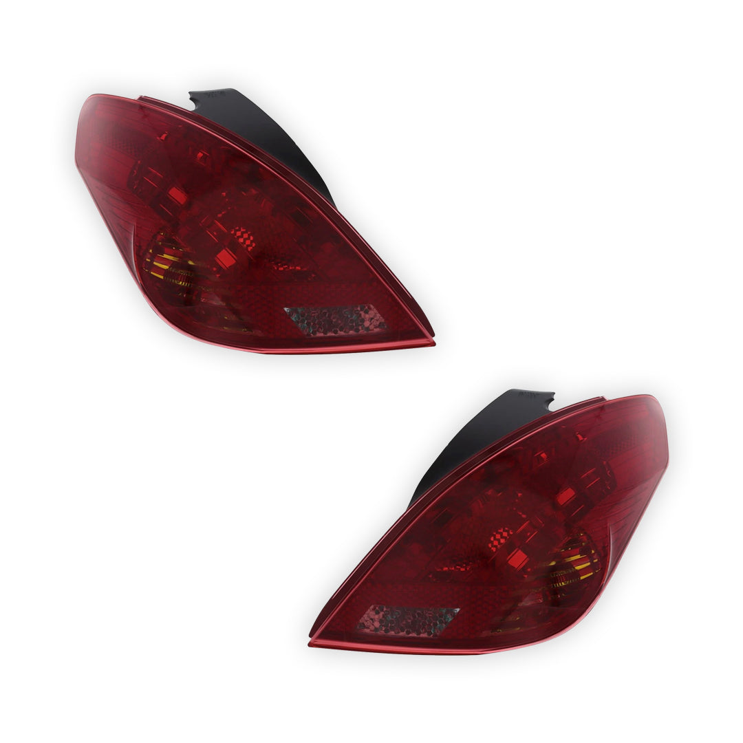 Peugeot 308 T7 Tail Lights 2007 - 2014 OEM-Style Aftermarket Left & Right