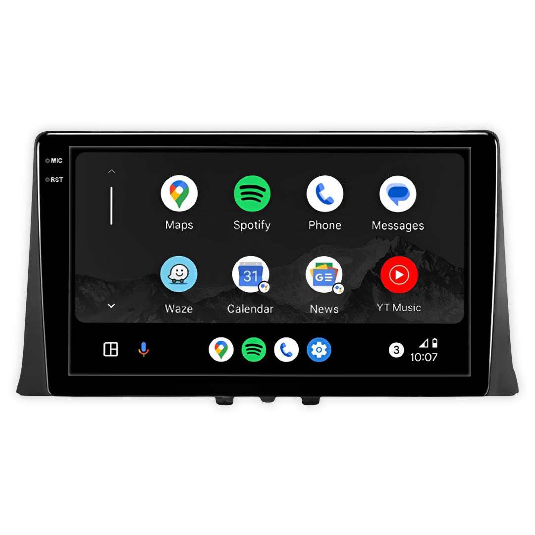 Peugeot Partner K9 (2018 - 2023) 9" Wireless Android 15 Touchscreen Stereo for Apple CarPlay / Android Auto